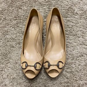 Gucci Peep Toe Heels